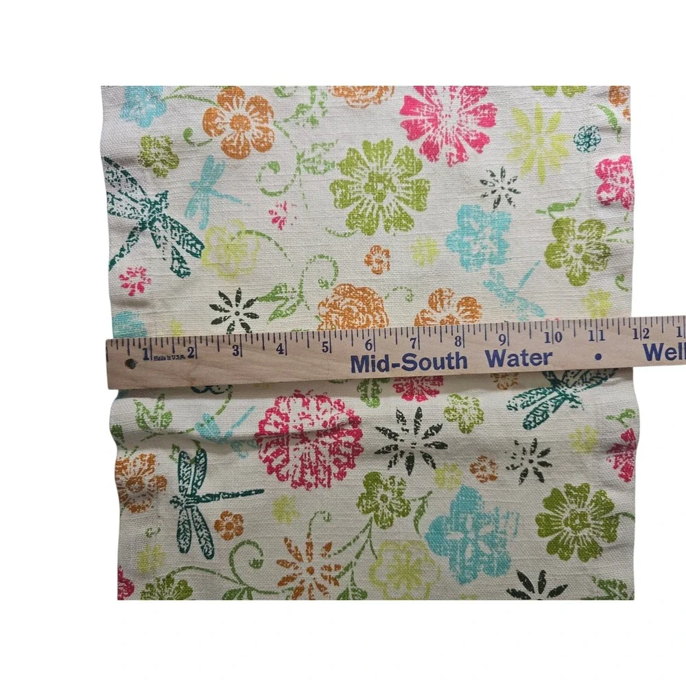 Park Designs Floral Dragonfly Cotton Hand Towels Set of 2 Placemats 13x19
